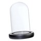 thumbnail image 5 of Campana De Cristal Con Base De Madera, Cubierta De Soporte Para Paisaje De Flores, Color Negro A, 5 of 5
