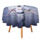 thumbnail image 1 of Son Heung-min Mantel Redondo con Estampado Icónico de Temática, Se Adapta a la Mayoría de Mesas, Fácil de Cuidar, Regalo Perfecto para Aficionados, Amigos y Familia.180cm, 1 of 6