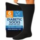 thumbnail image 1 of Calcetines Diabéticos Special Essentials Sobre la Pantorrilla 6 Pares Negro, 1 of 7