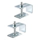 thumbnail image 4 of 2x Clips De Fregadero De Montaje Inferior Clips De Lavabo De Cerámica Para Encimera De Baño Cocina A, 4 of 5