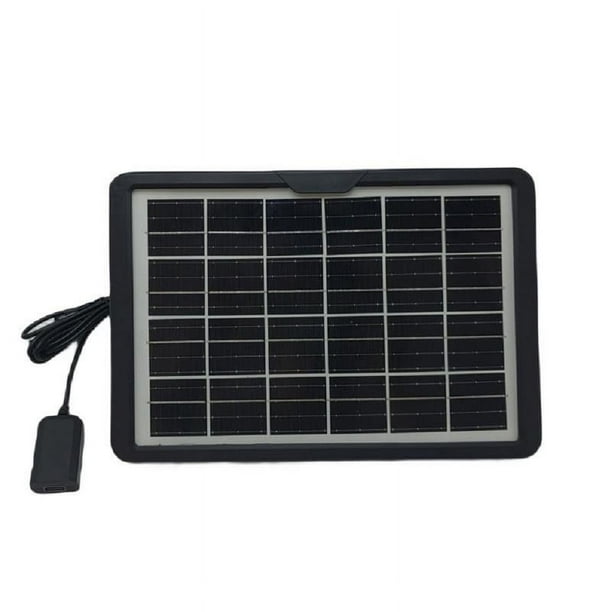 Panel Solar 15W Cargador Ligero Portatil Impermeable Lau