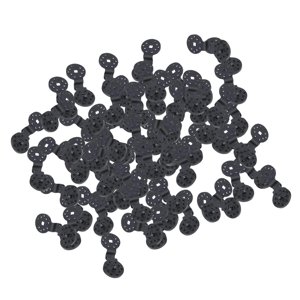 Bothyi - 100 Uds Clips De Gancho Para Sombrilla Red Antiaves Para Exteriores Clips De Tela Para Sombra De Patio Trasero Pequeños