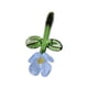 thumbnail image 3 of Mini Flor De Cristal Peque?a Para Decoración Del Hogar, Regalo Para La Mesa De Verano, Hogar, Azul, 3 of 5
