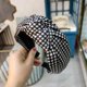 thumbnail image 1 of Vintage Mujeres Cacampanao Accessoies Dot Wide Side Diadema Nudo Cacampanaoband para niñas, 1 of 6