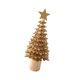 thumbnail image 3 of Adorno Navideño De Mesa Para árbol De Navidad, Adorno De Invierno Para Vacaciones, Oficina, Boda, Dorado, 3 of 5