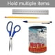 thumbnail image 5 of Noroeste Noroeste-theme Cylinder Pen Holder Pencil Organizer with Flannel Lining PVC Leather Material Cardboard Base for study work 10*8CM, 5 of 6