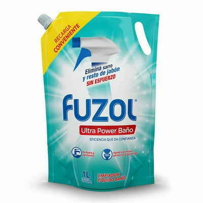 Limpiador Baño Líquido Ultra Power Doypack 1 L Fuzol