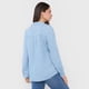 thumbnail image 2 of Blusa Mujer Camisera Tencel Azul Claro Corona, 2 of 5