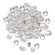thumbnail image 4 of Clips de Colgante de fianza, cierres Colgantes de semillas de Conectores de cadena Hebilla de para accesorios de fabricación de , Plata, 4 of 5