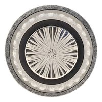 Genérico - Lámpara Techo Plafón Led Diseño Escultural Patrón Radial Jhn