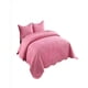 thumbnail image 2 of Quilt Cubrecama De Verano 1 5 Plazas Con Relieve Color Rosado, 2 of 4