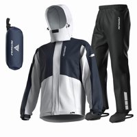 Traje Impermeable Azul Para Motociclismo Motowolf 0405 190T