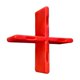 thumbnail image 1 of Espaciadores de adoquines de plástico Beliefaith de 15 x 3 mm (50 unidades), color rojo, 1 of 7