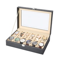 Aventura Store - Estuche Alhajero Organizador De Relojes 12 Espacios