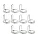 thumbnail image 4 of 10 Piezas De Anillos Para U?as, Decoración De U?as Extraíble, Juego De Anillos Para U?as Halal Plateados, 4 of 5