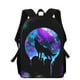 thumbnail image 1 of fierce Wolf 16" 3D Print Kids Backpack Primary School Bags for Boys Girls Back Pack Students School Book Bags, 1 of 3