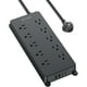 thumbnail image 1 of TROND Power Strip Surge Protector con USB, 10 Tomacorrientes Ampliamen, 1 of 3