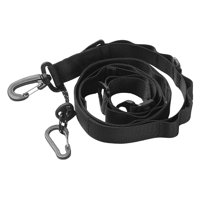 Magideal - Cuerda Para Colgar Libre Correa De Almacenamiento Equipo De Campamento Ea De Nylon Organizador Tendedero Colgador De Cordón , Negro