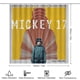 thumbnail image 2 of Mickey 17-theme 4-Piece Shower Curtain Set with Rugs, Waterproof Bathroom Decor Set Includes Bath Mat, U-Shaped Rug, Toilet Lid Cover and Curtain with Hooks, 2 of 6