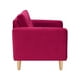 thumbnail image 5 of Sofa Retro 1c Felpa 05 Burdeo, 5 of 6