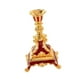 thumbnail image 1 of Candelabro De Aleación, Centro De Mesa Para Bar, Boda, Decoración Del Hogar, Dorado Y Rojo, 1 of 3