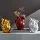 thumbnail image 2 of 1pc, Heart Vase, Vases For Flowers Creative Heart-Shaped Sculpture ,Customized Vase, Heart-Shaped Art Resin Vase Desktop Home Decoration, Gift Vases For Living Room Decorations,Halloween Room Decor Go, 2 of 3