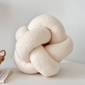 Santú Home & Deco - Cojín Nudo Nude Bouclé Deco
