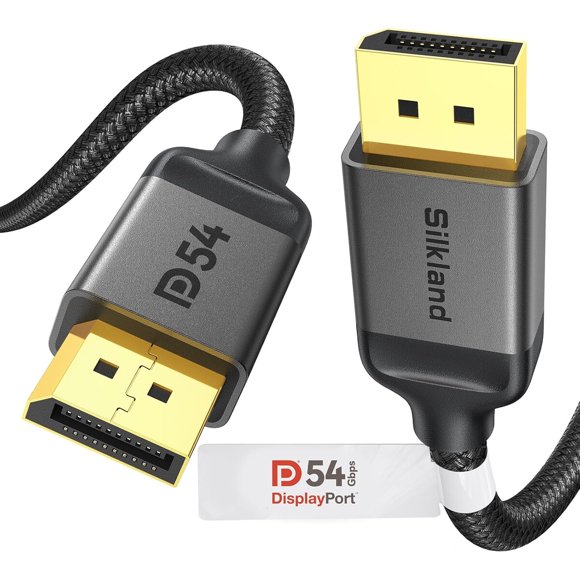 Cable DisplayPort Silkland 2.1 54 Gbps VESA 16K