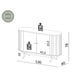 thumbnail image 2 of Buffet Tb289 130 Cm Natural Castaño, 2 of 4