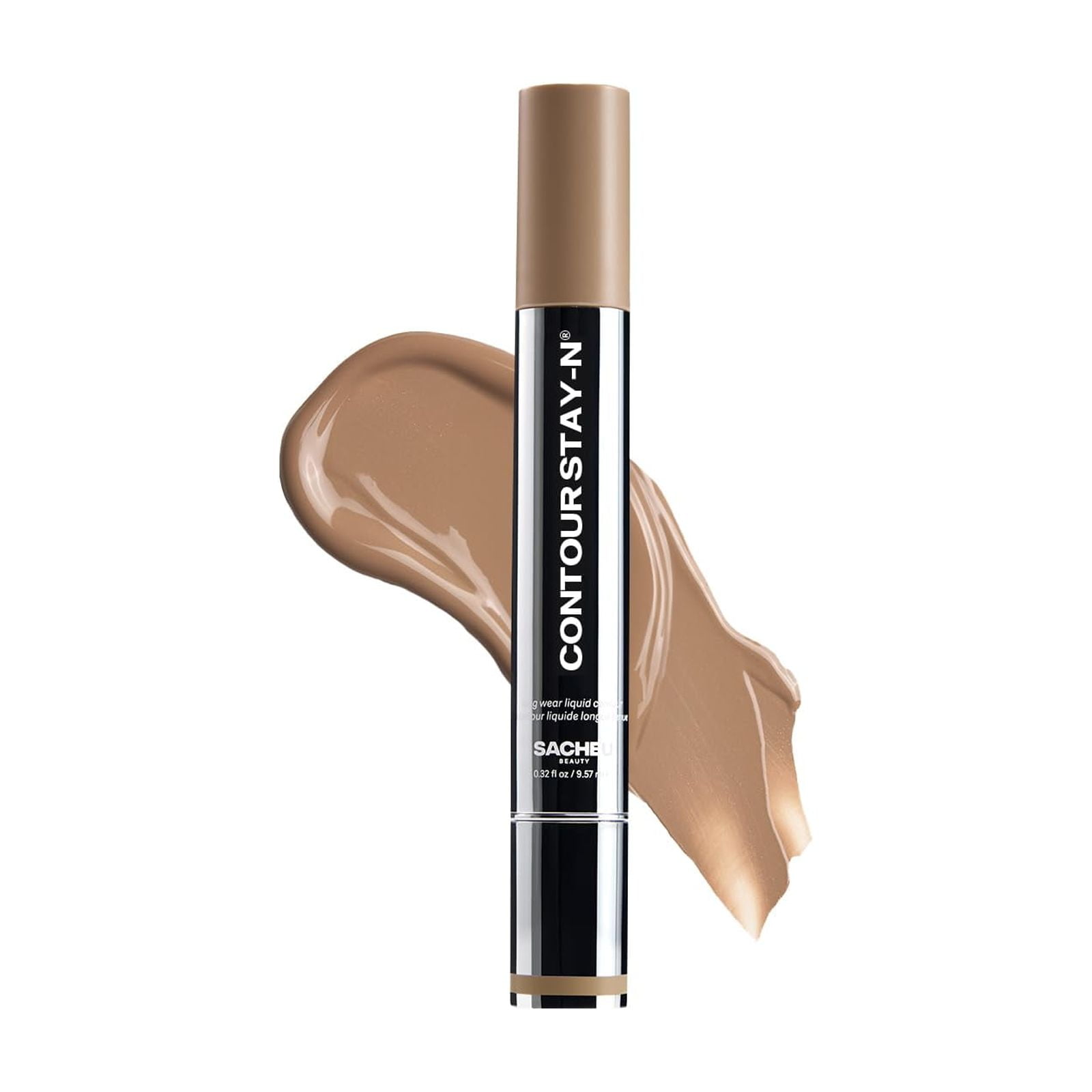 Maquillaje Sacheu Liquid Contour Stay-n De Larga Duración Vegano