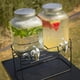 thumbnail image 4 of Dispensador De Bebidas Jarro De Vidrio Doble Para Jugos 4l, 4 of 10