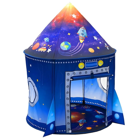 Juega Tent Rocket Ship Para Niños Con Temática De Astronauta