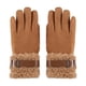 thumbnail image 1 of Guantes de invierno para mujer, resistentes al frío, para usar con pantalla táctil y enviar mensajes de texto., 1 of 5
