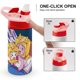 thumbnail image 4 of LankyBoxBotella de Agua con Tapa Pop Top de Un Toque, Acero Inoxidable, a Prueba de Fugas, para Deportes, Botella Infantil rosa 12 oz, 4 of 6