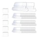 thumbnail image 5 of 50 pestañas e insertos para carpetas colgantes, transparentes, de gran capacidad, resistentes, fáciles de leer, para habitación, escuela, hogar y ofic, 5 of 5