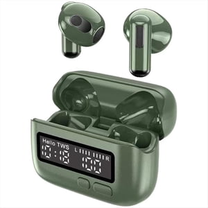Aaronmei Auricular Bluetooth Inalámbrico Portátil Verde Ejército