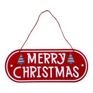 Magideal - Letrero Navideño Para Puerta, Adorno Navideño, Suministros Para Fiestas, Placa Colgante Navideña, Decoración De Pared Para El Hogar, Ventanas De Estilo A