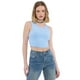 thumbnail image 1 of Polera Mujer Sin Mangas Crop Celeste Corona, 1 of 5