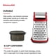 thumbnail image 3 of Rallador KitchenAid Gourmet de acero inoxidable con recipiente, 3 of 8