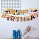 thumbnail image 1 of Set, Party Supplies Pull Flag Decoration Arrangement, Happy Birthday Pull Flag, Birthday Party Decor Supplies, 1 of 2