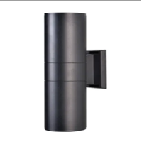 Want - Aplique Porta E27*2 90Mm Negro