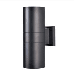 Want - Aplique Porta E27*2 90Mm Negro