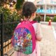 thumbnail image 5 of Mochila Escolar Desmarcar Rainbow Rangers Rosa, 5 of 6