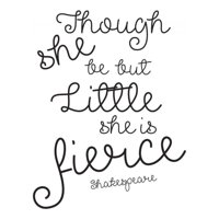 Rienda Libre Graphics - Decomural Though She Is Little Family Ws-44276