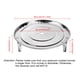 thumbnail image 3 of Vaporizador Rack DS. Estilo distintivo: acero inoxidable 304, 26 cm, 3 of 7