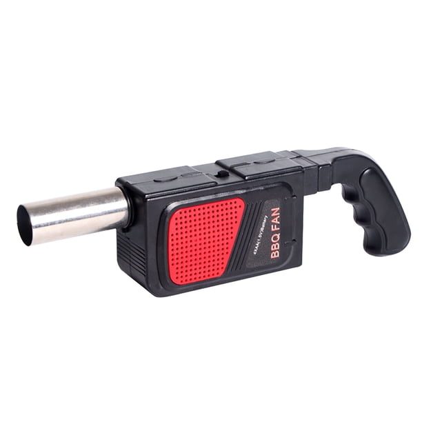 Make Your BBQ Experience Better with 1pc Handheld Electric BBQ Fan Air Blower - Portable Cooking Tool for Outdoor Camping, Barbecue, and Picnic with Coals Ready and 4 AA Batteries Included