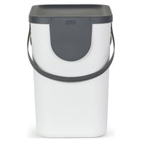 Basurero Albula 25Lt 2 Asas Rotho Blanco