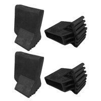 Magideal - Cubiertas De Pie De Conductor De 4 Partes, Piezas De Conductor De Extensión, Gerente De Extensión Querba, Fácil De Instalar, Portátil, Reemplazar Acce