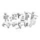 thumbnail image 1 of Meccha Chameleon Set 11 Figuras Poses De Actualización, 1 of 4