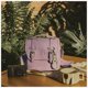 thumbnail image 2 of Ecosusi Bolso Vintage Clara Bandolera para Cámara Compacta Lila, 2 of 8
